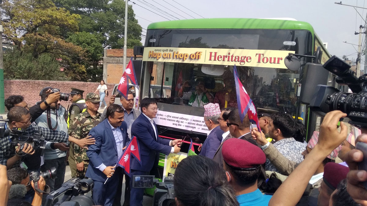 काठमाडौँ उपत्यकामा ‘सम्पदा यात्रा बस सेवा’ सञ्चालन